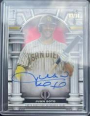 Juan Soto #OA-JS Baseball Cards 2023 Topps Tribute Olympus Autographs Prices