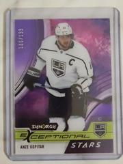 Anze Kopitar [Purple] Hockey Cards 2021 Upper Deck Synergy Exceptional Stars Prices