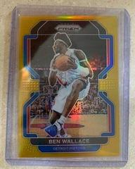 Ben Wallace [Gold Prizm] Basketball Cards 2021 Panini Prizm Prices