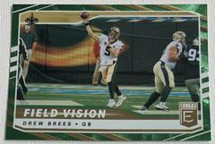 Drew Brees Football Cards 2021 Panini Donruss Elite Field Vision Prices