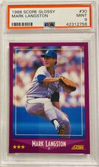 Mark Langston Baseball Cards 1988 Score Glossy Prices
