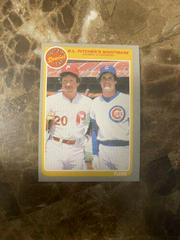 Sandberg, Schmidt [NL Pitchers Nightmare] #630 Baseball Cards 1985 Fleer Prices