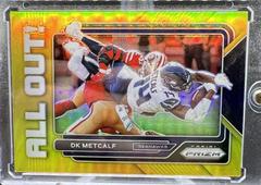 DK Metcalf [Gold] Football Cards 2022 Panini Prizm All Out Prices