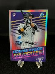 Gavin Sheets Baseball Cards 2022 Bowman Rookie of the Year Favorites Prices