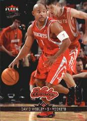 david wesley #56 Basketball Cards 2006 Ultra Prices
