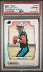 Bryce Young #PFR-1 Football Cards 2023 Panini Prizm Flashback Rookie Prices