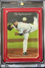Johan Santana [Green Linen] Baseball Cards 2007 Upper Deck Masterpieces Prices