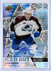 Cale Makar [Autograph] Hockey Cards 2021 Upper Deck Allure Iced Out Prices