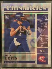 Will Levis [Pink] #4 Football Cards 2023 Panini Chronicles Draft Picks Prices