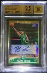 Rajon Rondo [Black Refractor Autograph] Basketball Cards 2006 Topps Chrome Prices