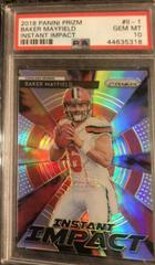 Baker Mayfield Football Cards 2018 Panini Prizm Instant Impact Prices
