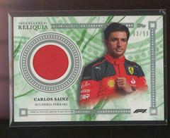 Carlos Sainz [Green] Racing Cards 2023 Topps Eccellenza Formula 1 Prices