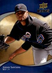 Johan Santana Baseball Cards 2009 Upper Deck Icons Prices