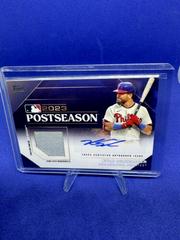 Kyle Schwarber #PPAR-KS Baseball Cards 2024 Topps Postseason Performance Autograph Relic Prices