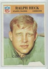 Ralph Heck #7 Football Cards 1966 Philadelphia Prices