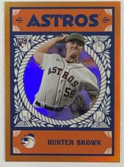 Hunter Brown [Orange] #BA-21 Baseball Cards 2023 Bowman Chrome Ascensions Prices