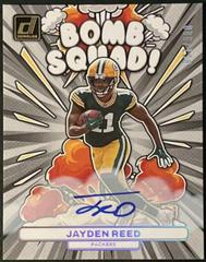 Jayden Reed [Autograph] Football Cards 2023 Panini Donruss Bomb Squad Prices