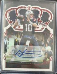 Mac Jones [Autograph Red] #CR-5 Football Cards 2021 Panini Chronicles Crown Royale Prices