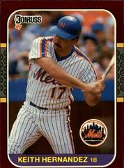 Keith Hernandez #124 Baseball Cards 1987 Donruss Opening Day Prices