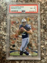 Andrew Luck Football Cards 2012 Topps Prime Prices