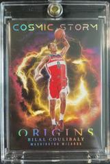 Bilal Coulibaly [Gold] #24 Basketball Cards 2023 Panini Origins Cosmic Storm Prices
