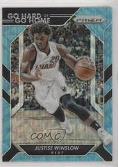 Justise Winslow [Teal Wave Prizm] #12 Basketball Cards 2016 Panini Prizm Go Hard or Go Home Prices