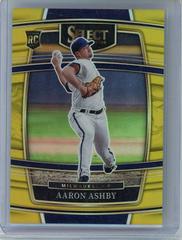 Aaron Ashby [Gold Prizm] #10 Baseball Cards 2022 Panini Select Prices
