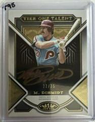 Mike Schmidt #T1TA-MSC Baseball Cards 2023 Topps Tier One Talent Autographs Prices