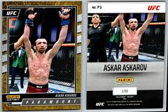 Askar Askarov [Gold] #P3 Ufc Cards 2022 Panini Instant UFC Paramount Prices