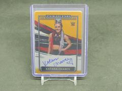 Katana Chance [Gold] Wrestling Cards 2022 Panini Impeccable WWE Stainless Stars Autographs Prices