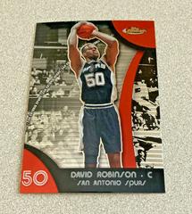 David Robinson #45 Basketball Cards 2007 Finest Prices