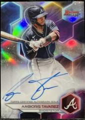 Ambioris Tavarez [Refractor] #B23-AT Baseball Cards 2023 Bowman's Best of Autographs Prices