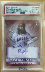 Brandon Marsh [Red] #BSA-BM Baseball Cards 2022 Topps Baseball Stars Autographs Prices