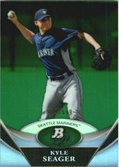 Kyle Seager [Green Refractor] #BPP11 Baseball Cards 2011 Bowman Platinum Prospects Prices