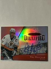 Ray Bourque [Autograph Red] #D-6 Hockey Cards 2022 Upper Deck Stature Dignified Prices