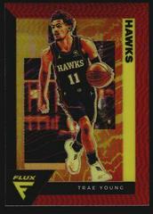 Trae Young [Red] Basketball Cards 2020 Panini Flux Prices
