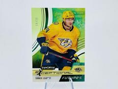 Tanner Jeannot [Green] Hockey Cards 2021 Upper Deck Synergy Exceptional Futures Prices