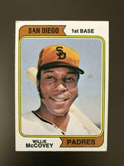 Willie McCovey [San Diego] #250 Baseball Cards 1974 Topps Prices