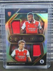 Gabriel Jesus / Martin Odegaard #DS-ASA Soccer Cards 2022 Panini Select Premier League Dual Swatches Prices