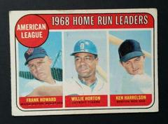AL Home Run Leaders [Howard, Horton, Harrelson] #5 Baseball Cards 1969 O Pee Chee Prices