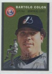 Bartolo Colon #THC70 Baseball Cards 2003 Topps Heritage Chrome Prices