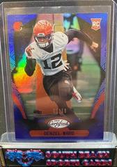 Denzel Ward [Blue] Football Cards 2018 Panini Certified Prices