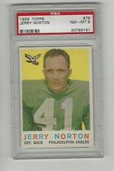 Jerry Norton #79 Football Cards 1959 Topps Prices