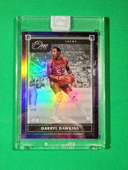 Darryl Dawkins [Purple] Basketball Cards 2019 Panini One and One Prices