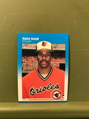 Nate Snell #481 Baseball Cards 1987 Fleer Prices