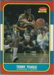 Terry Teagle #107 Basketball Cards 1986 Fleer Prices