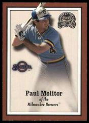 Paul Molitor #22 Baseball Cards 2000 Fleer Greats Prices