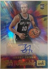 Jeremy Sochan #RI-JMS Basketball Cards 2022 Panini Hoops Rookie Ink Autographs Prices