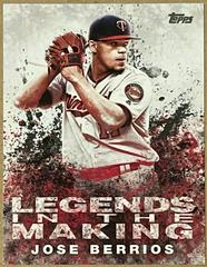Jose Berrios Baseball Cards 2018 Topps Update Legends in the Making Prices