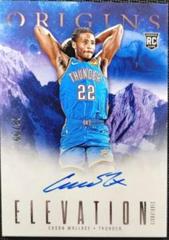 Cason Wallace #10 Basketball Cards 2023 Panini Origins Elevation Signature Prices